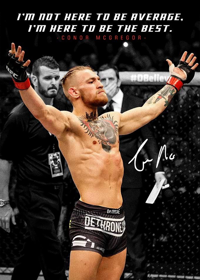 Conor McGregor Motivational Quote