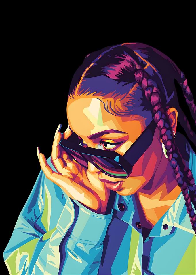 Jorja Smith Pop Art