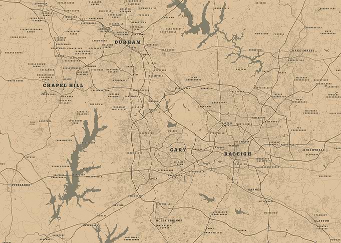 Raleigh, Cary, Durham, and Chapel Hill, North Carolina