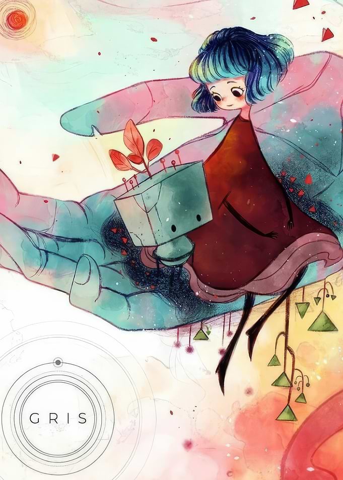 Gris Game Art