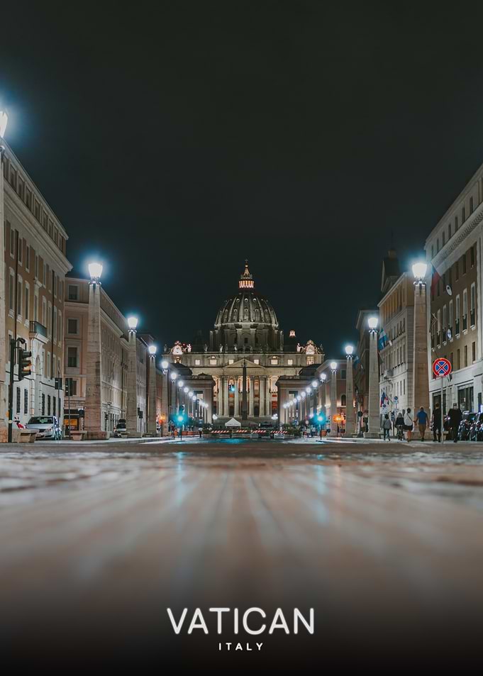 Vatican City at Night