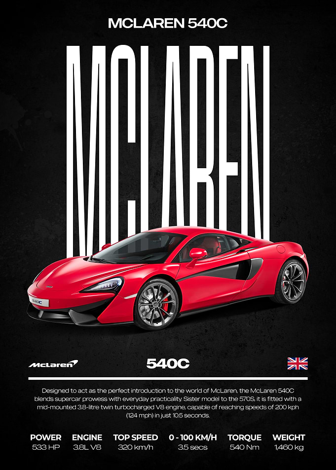 McLaren 540C Sports Car