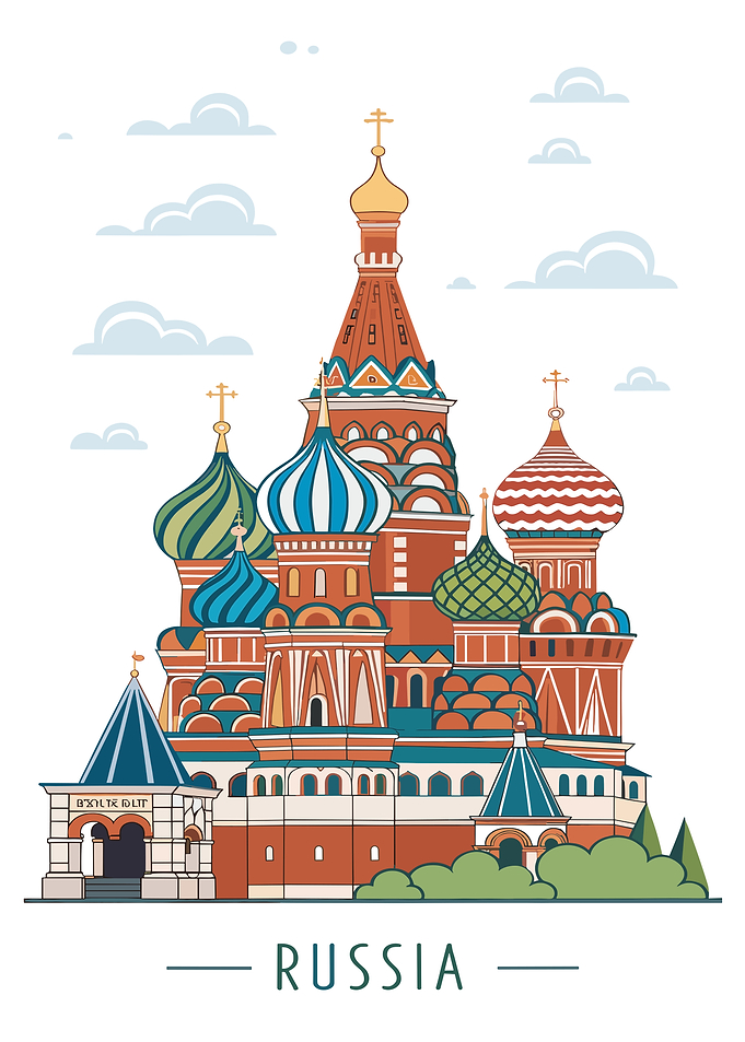 Saint Basil's Cathedral, Russia