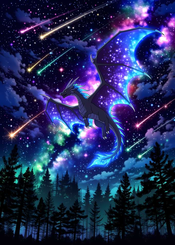 Celestial Night Dragon