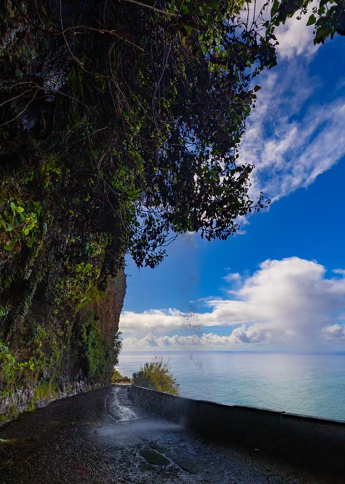 Coastal Road with Ocean View, Madeira
