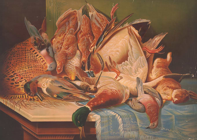 Still Life of Game Birds and Fowl