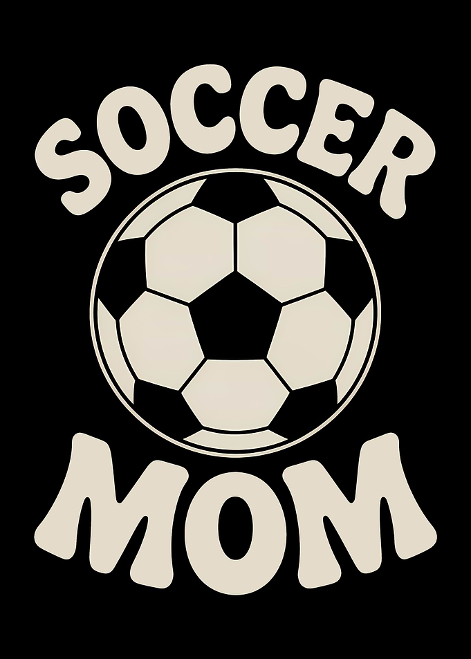 Soccer Mom Retro Design