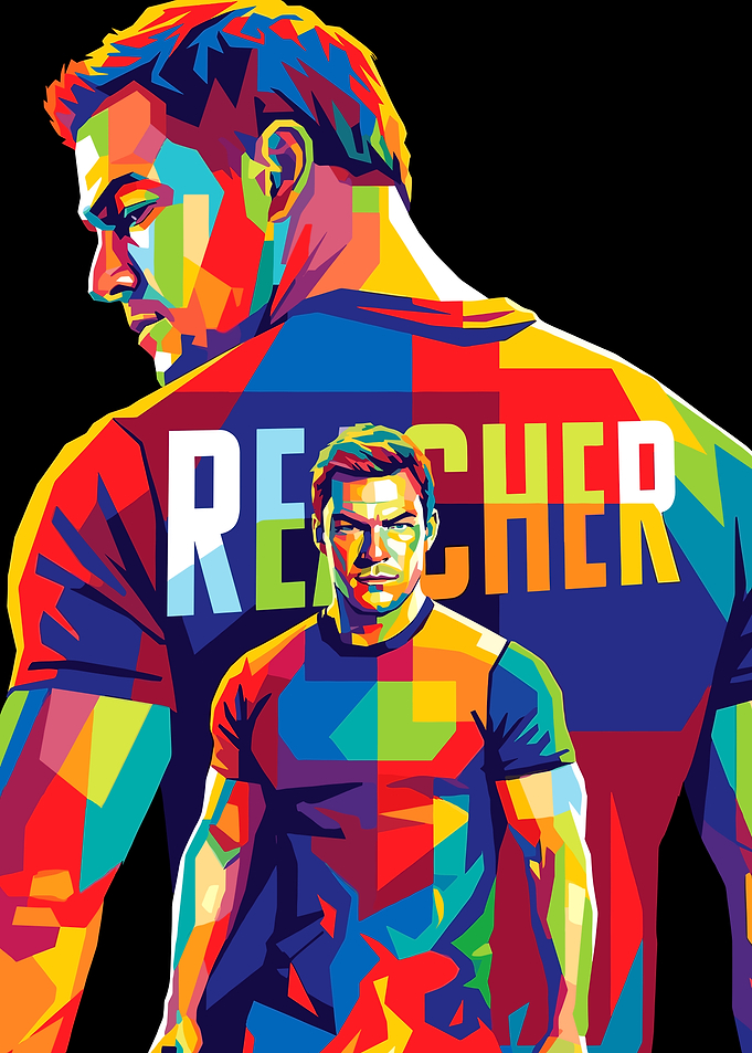 Jack Reacher Pop Art