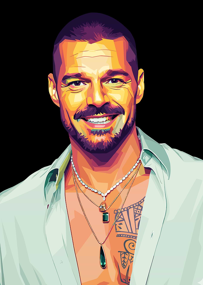 Pop Art of Ricky Martin
