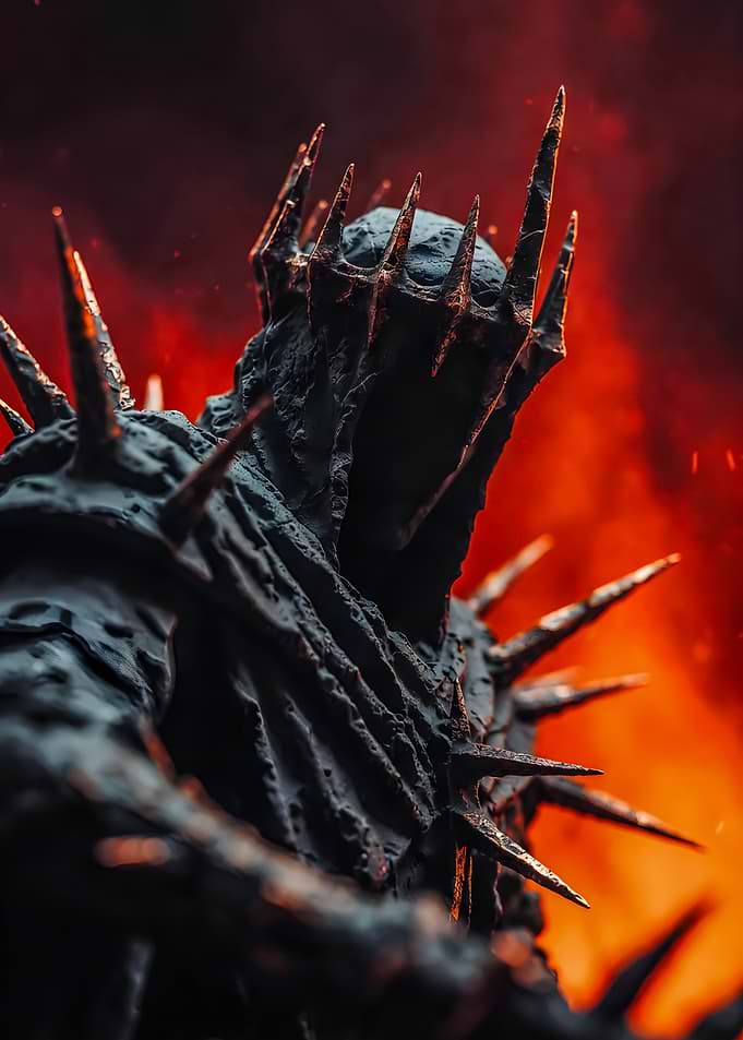 Dark Lord with Spiked Crown