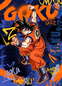 Son Goku Graffiti