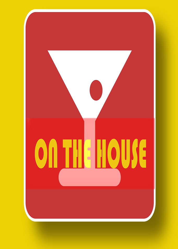 On The House Cocktail Graphic