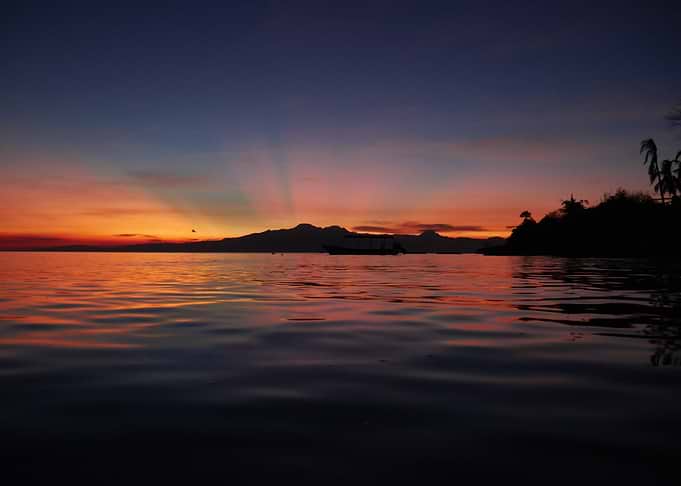 Sunset inverted layers