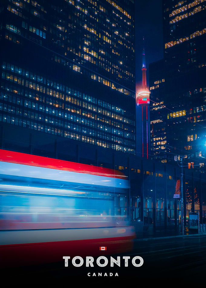 Toronto Cityscape at Night