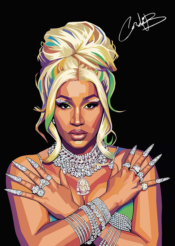 Cardi B Portrait