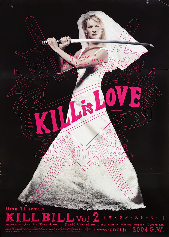 Kill Bill Vol. 2 Movie Poster