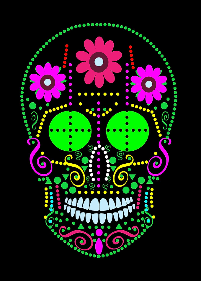 Day of the Dead Sugar Skull