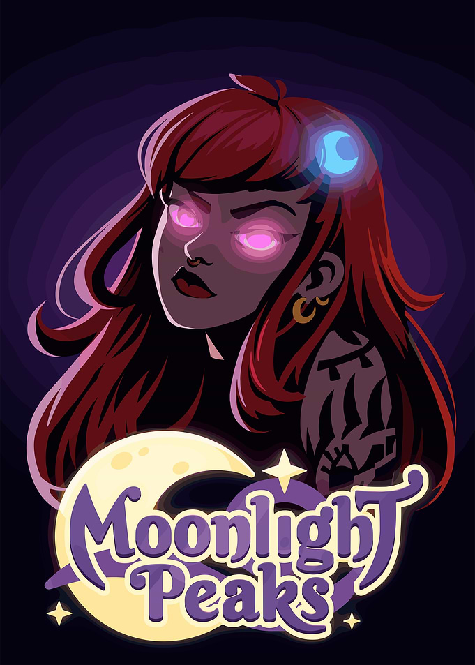 Moonlight Peaks Game Art