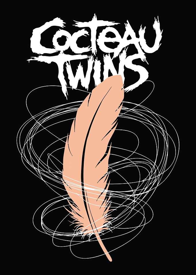 Cocteau Twins Feather Design