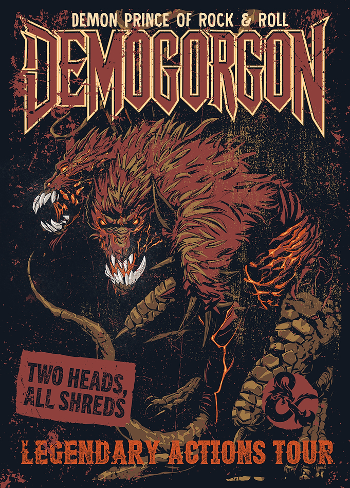 Demogorgon: Two Heads, All Shreds