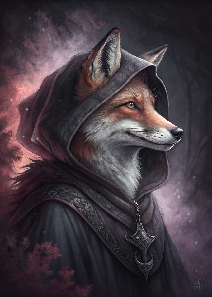 Mysterious Fox Wizard