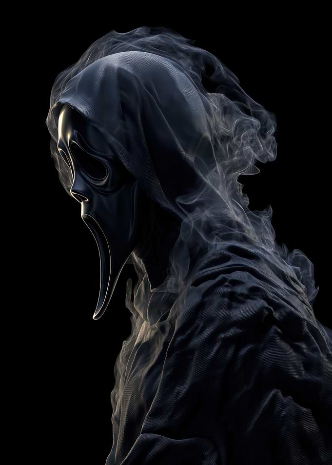 Ghostface Smoke Figure
