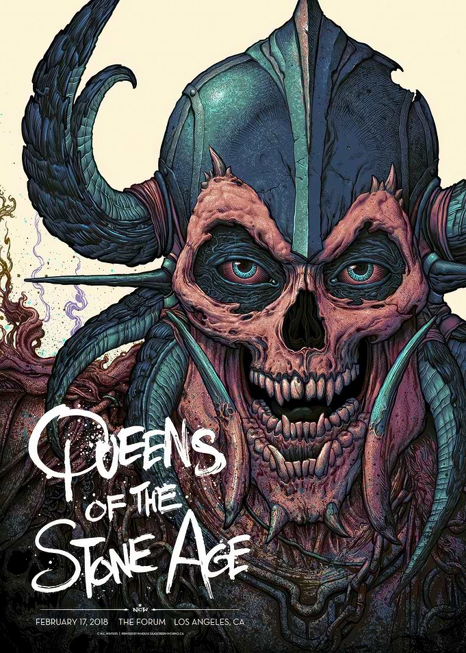 Queens of the Stone Age Concert Poster
