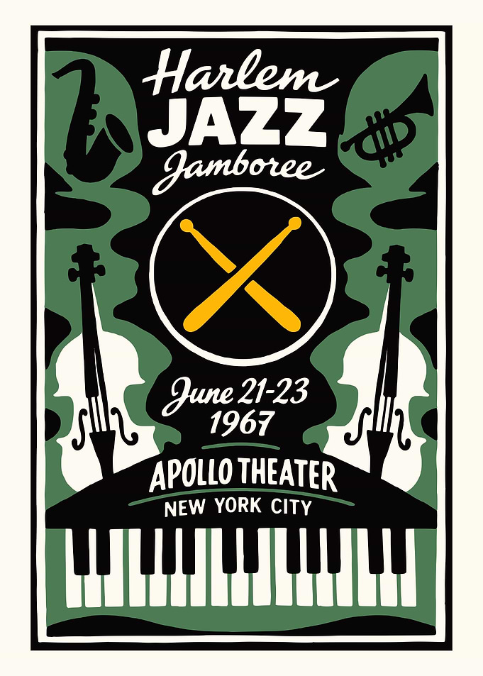 Harlem Jazz Jamboree Poster