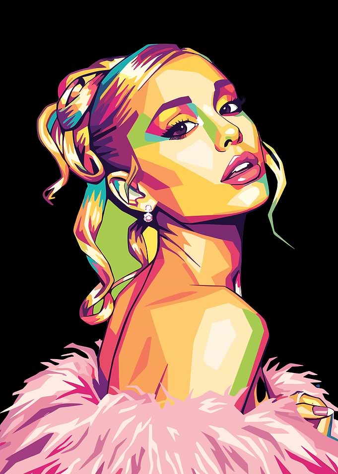 Ariana Grande Digital Art