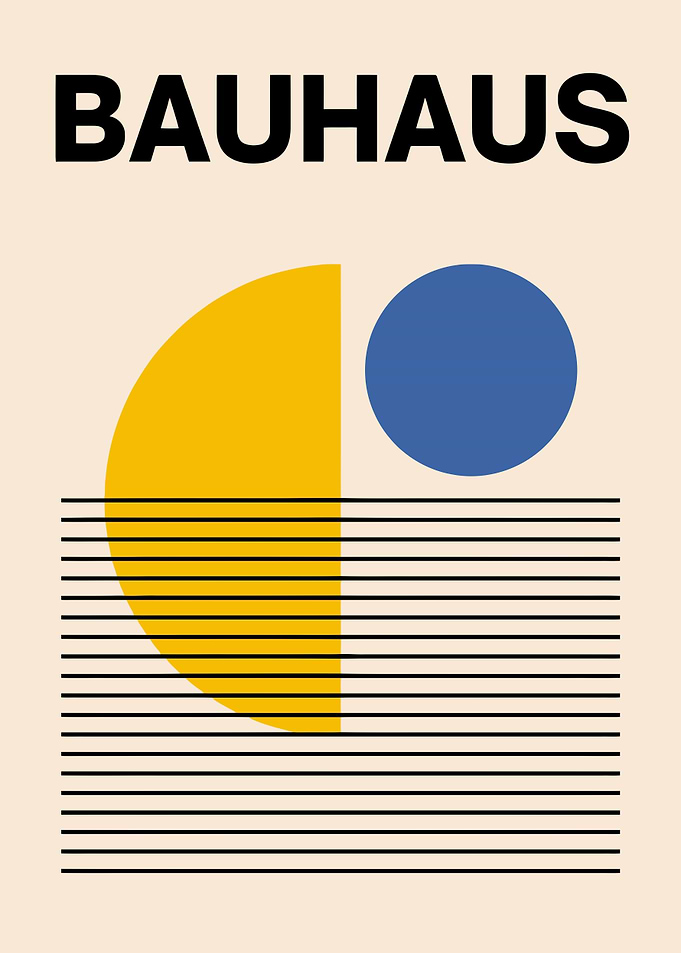 Bauhaus Abstract Geometric