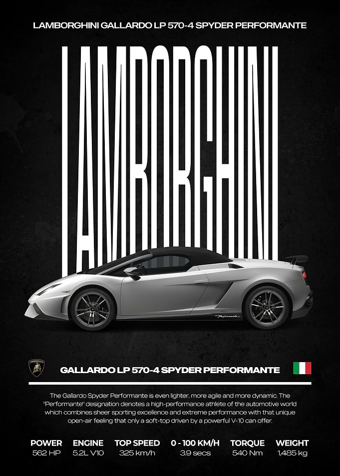 Lamborghini Gallardo LP 570-4 Spyder Performante