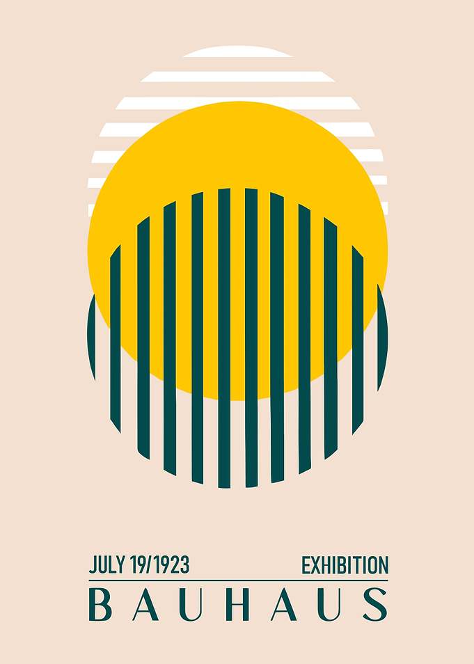 Bauhaus Exhibition Poster
