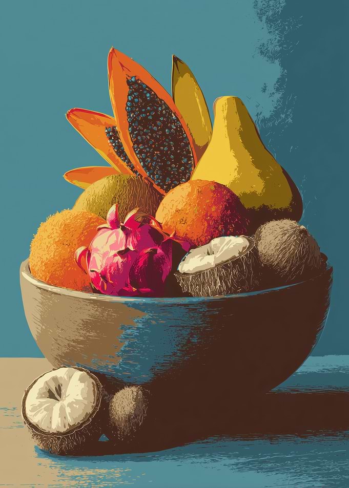 Tropical Fruit Bowl