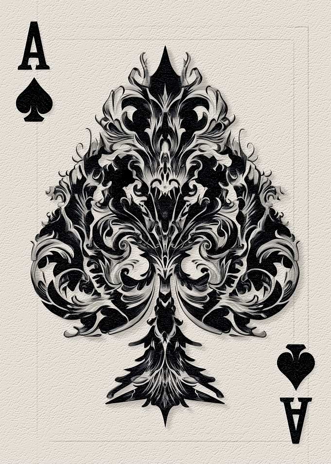 Ace of Spades Card