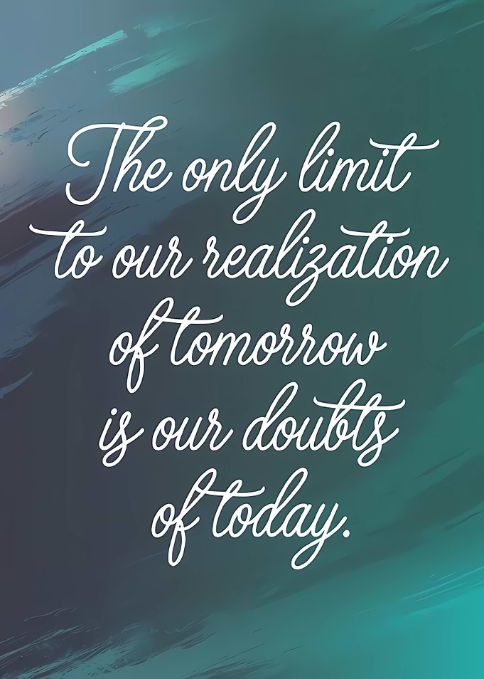 Inspirational Quote About Doubts