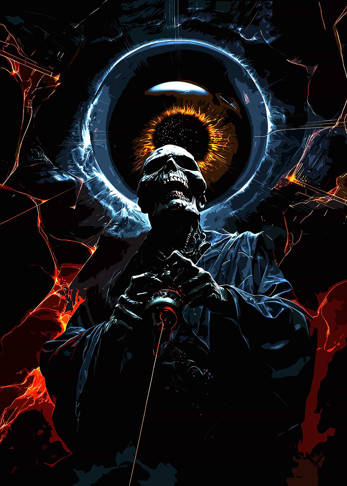 Grim Reaper with Cosmic Eye