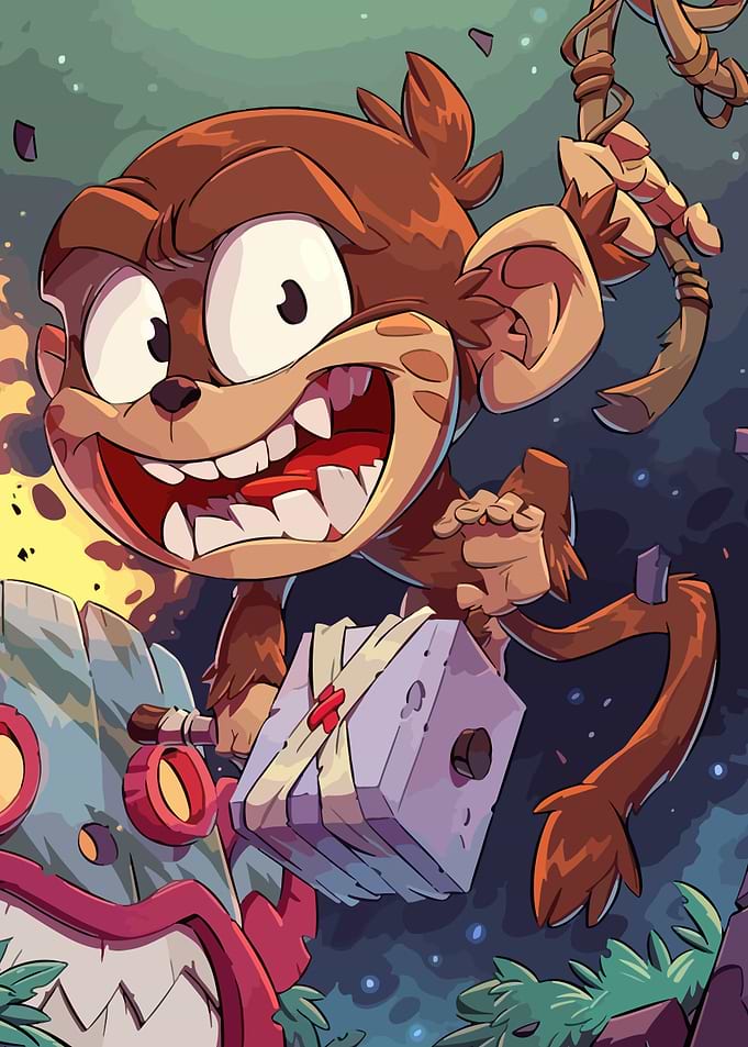 Furious Monkey Character