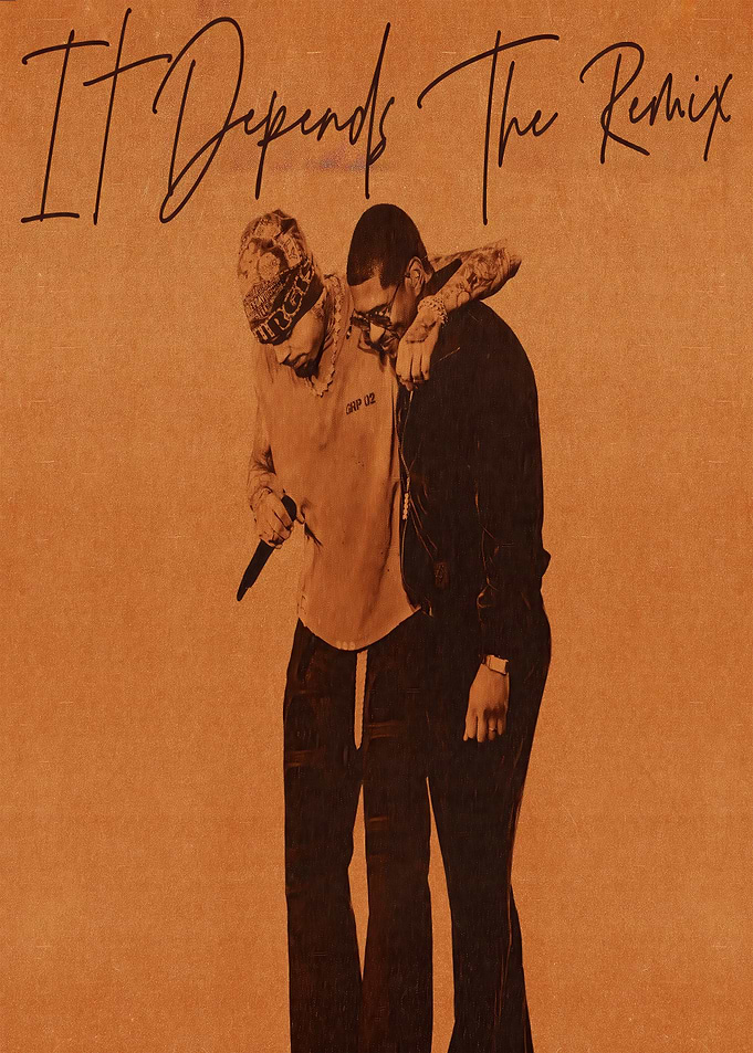 It Depends The Remix Album Cover