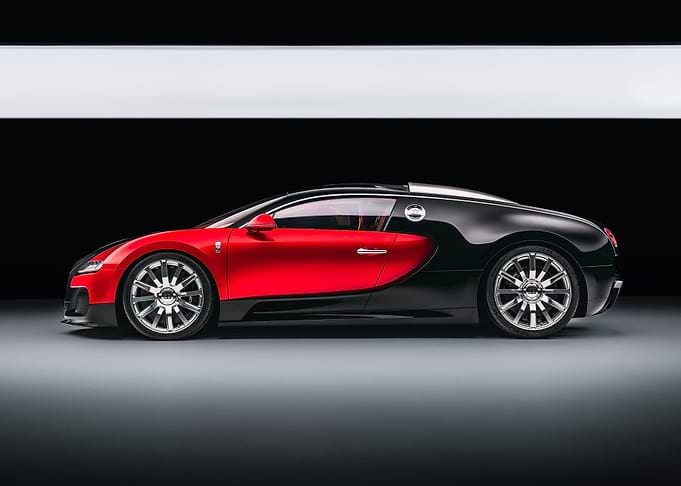 Bugatti Veyron Side Profile
