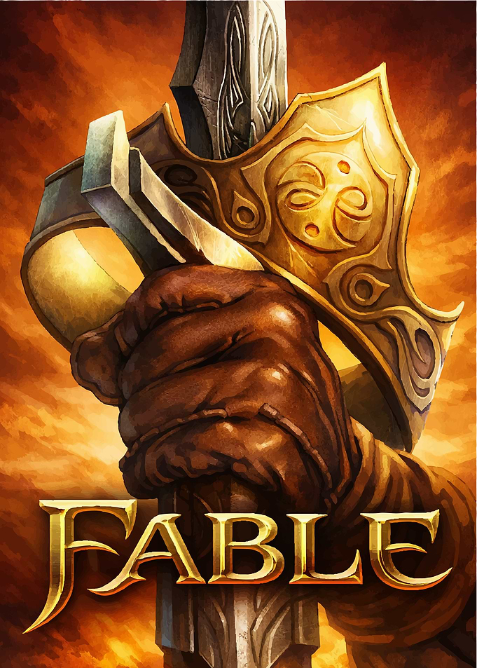 Fable Video Game Cover Art