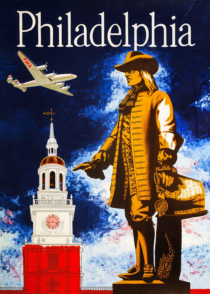 Philadelphia Travel Poster