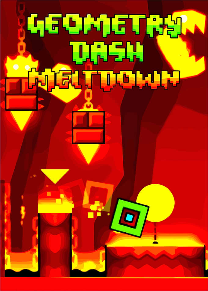 Geometry Dash Meltdown Game Art