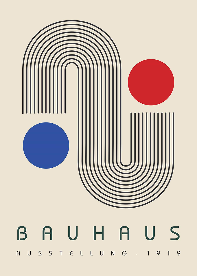 Bauhaus Exhibition 1919 Poster