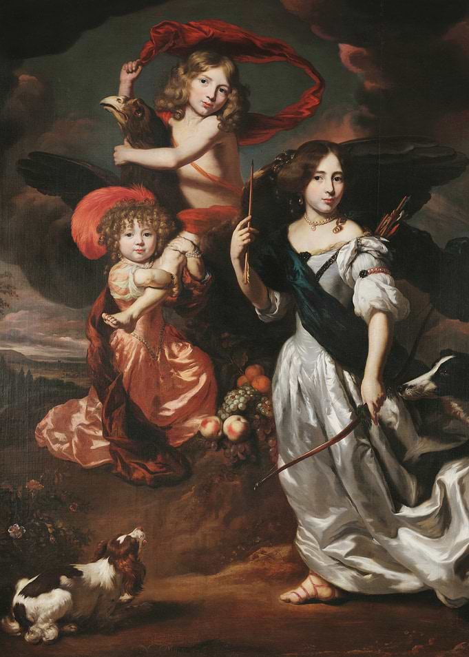 Allegory of Diana with Children and Animals