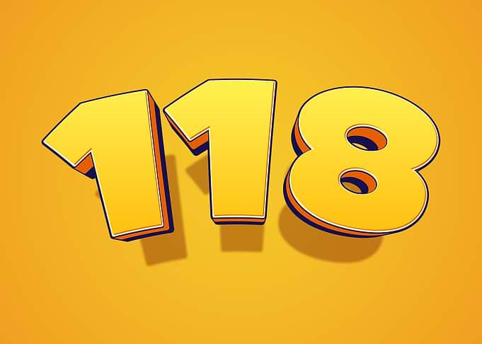Numbers 118