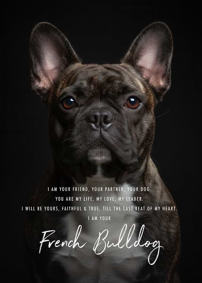 I Am Your French Bulldog Dog Quote