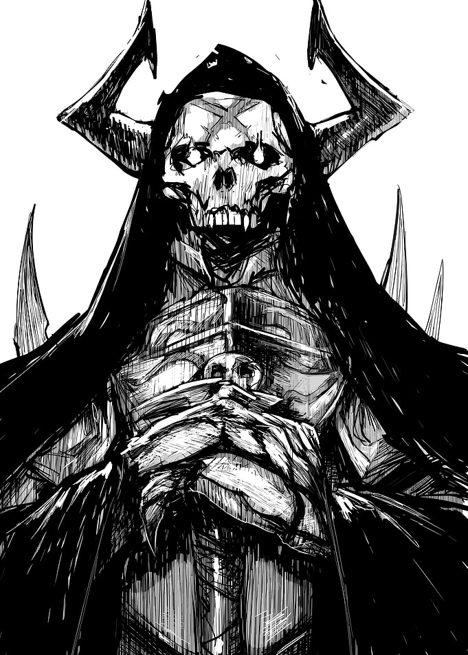 Dark Skeleton Warrior