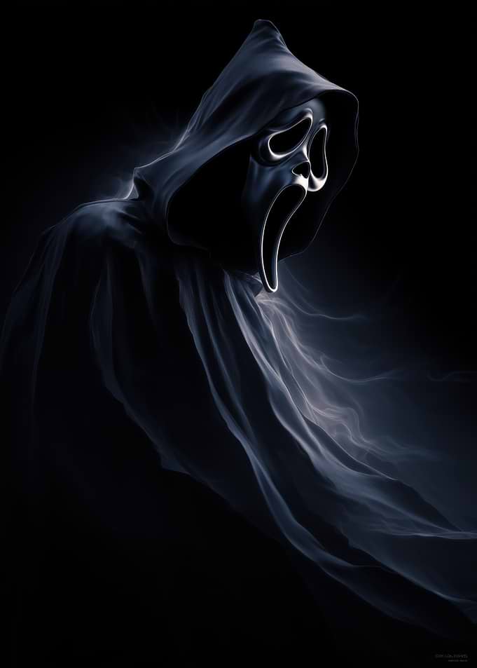 Ghostface Masked Figure