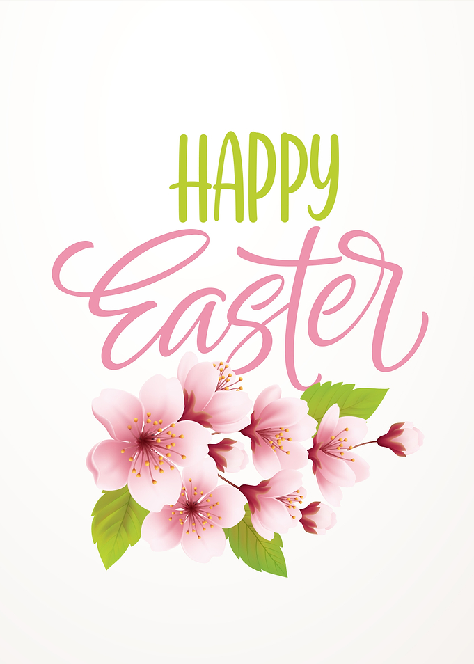 Happy Easter Cherry Blossoms