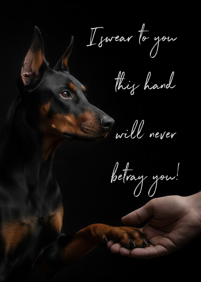 Doberman Paw Promise